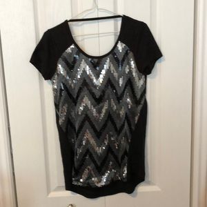 Sequin top